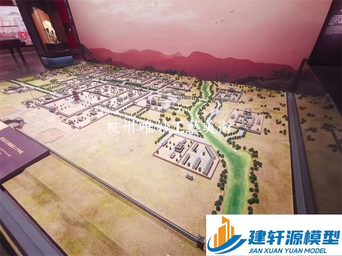 梅列微缩模型法门寺